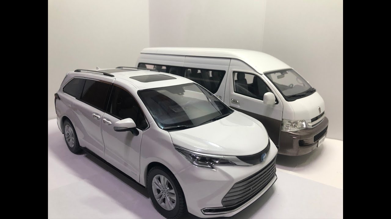 Diecast 1:18模型車Toyota Sienna MPV Unboxing