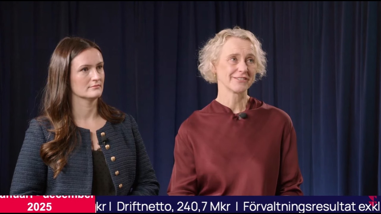 Annehem Fastigheter 2026-02-12 | VD och CFO presenterar bokslutskommuniké med Q&A