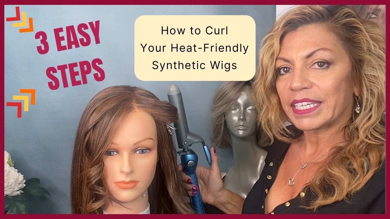 3 Easy Steps | How to Curl Your Heat-Friendly Synthetic Wigs