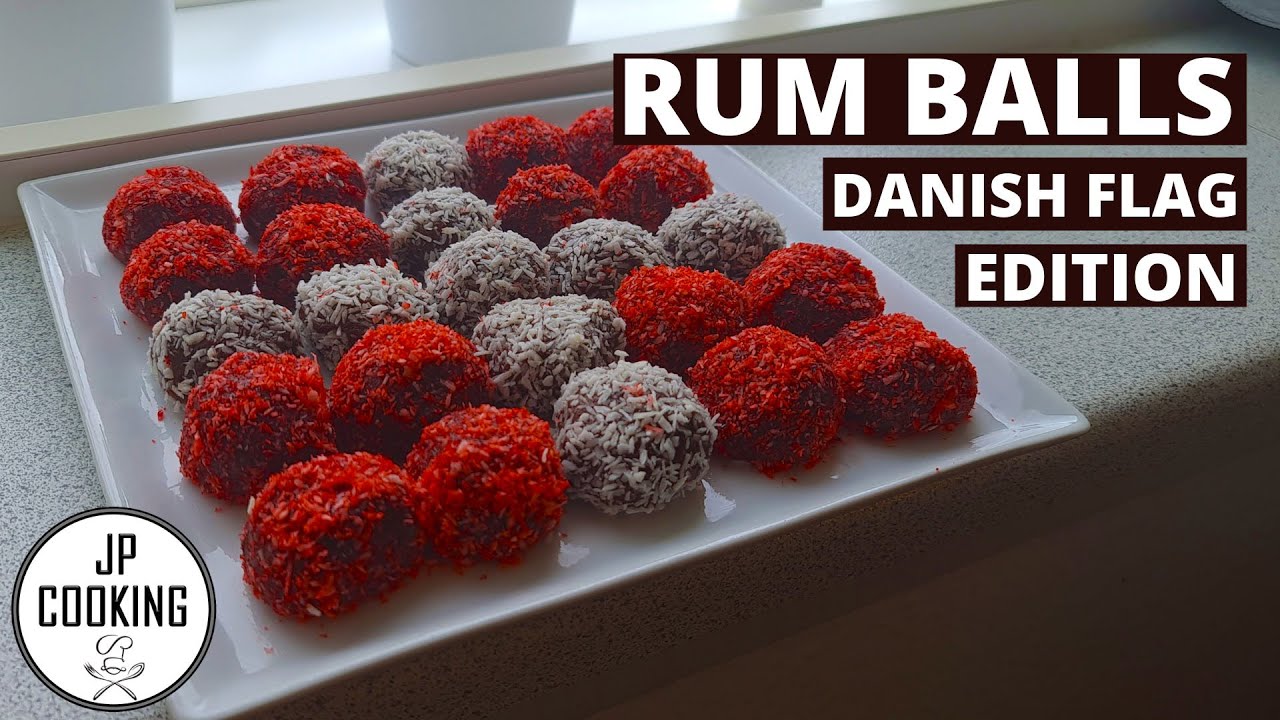 Rum Balls  - Danish Flag Edition (Romkugler)