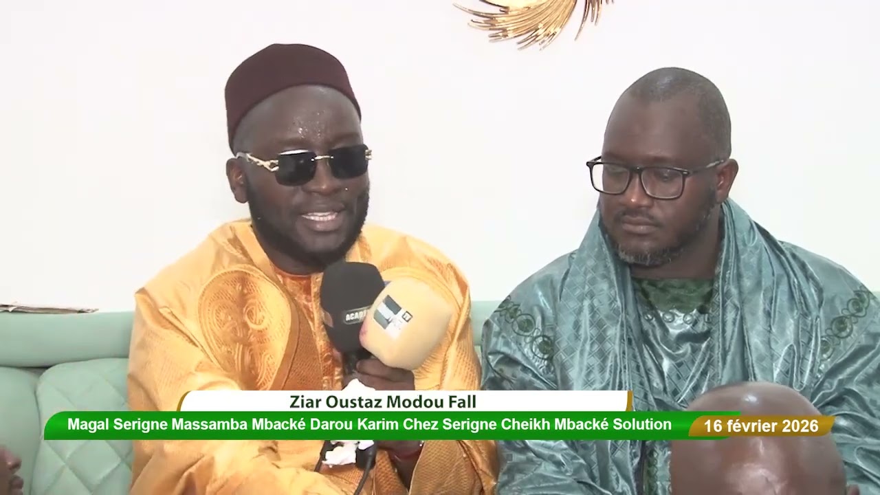 Magal Darou Karim2026 Oustaz Modou Fall chez Cheikh Mbacké Solution