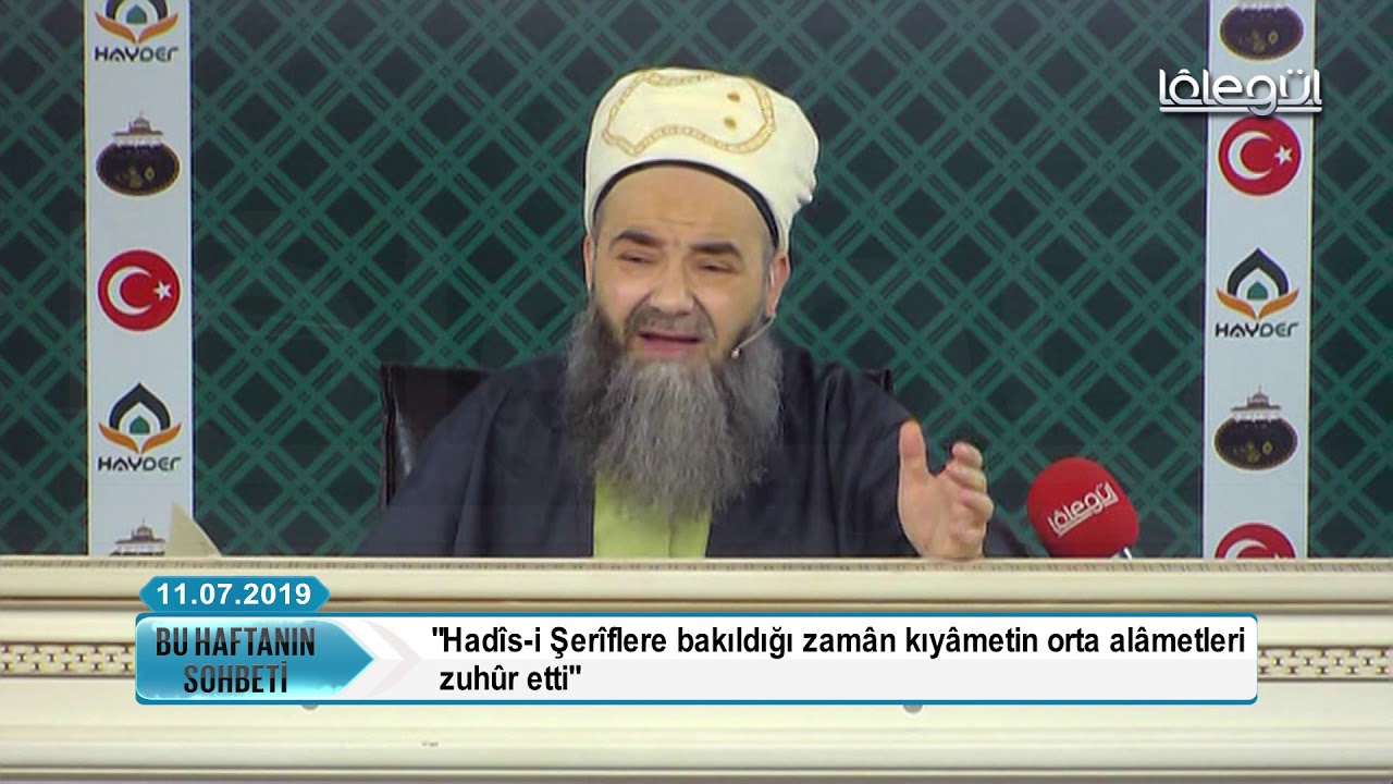 Had&icirc;s-i Şer&icirc;flere bakıldığı zam&acirc;n kıy&acirc;metin orta al&acirc;metleri zuh&ucirc;r etti