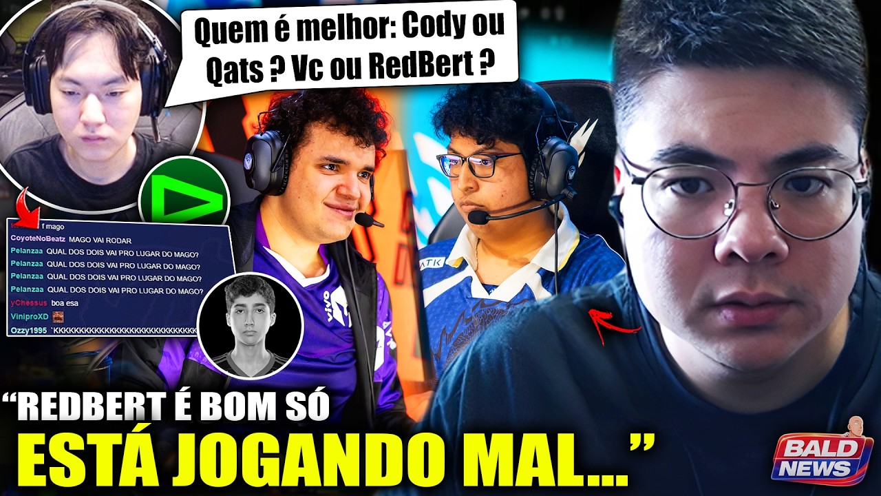 YoungJae ASSUSTOU o EsA com essa PERGUNTA! Keyd FAVORITA contra a LOUD?