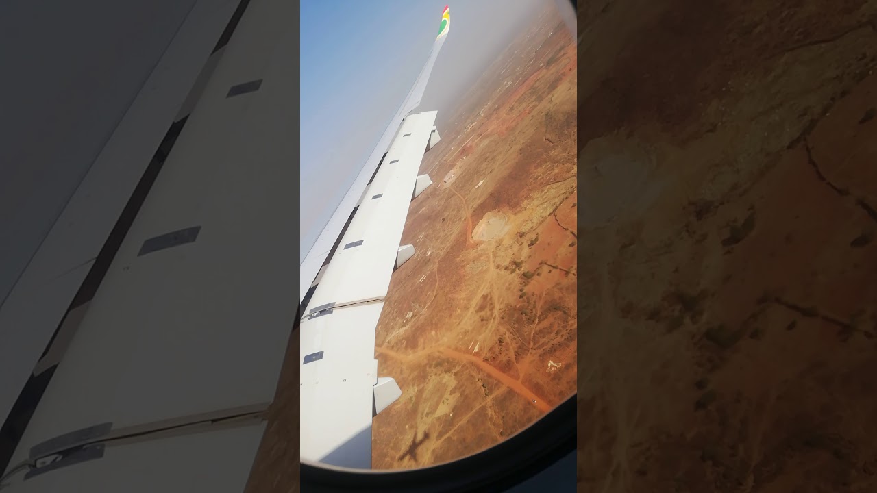 Air Sénégal atterrissage sur dakar
