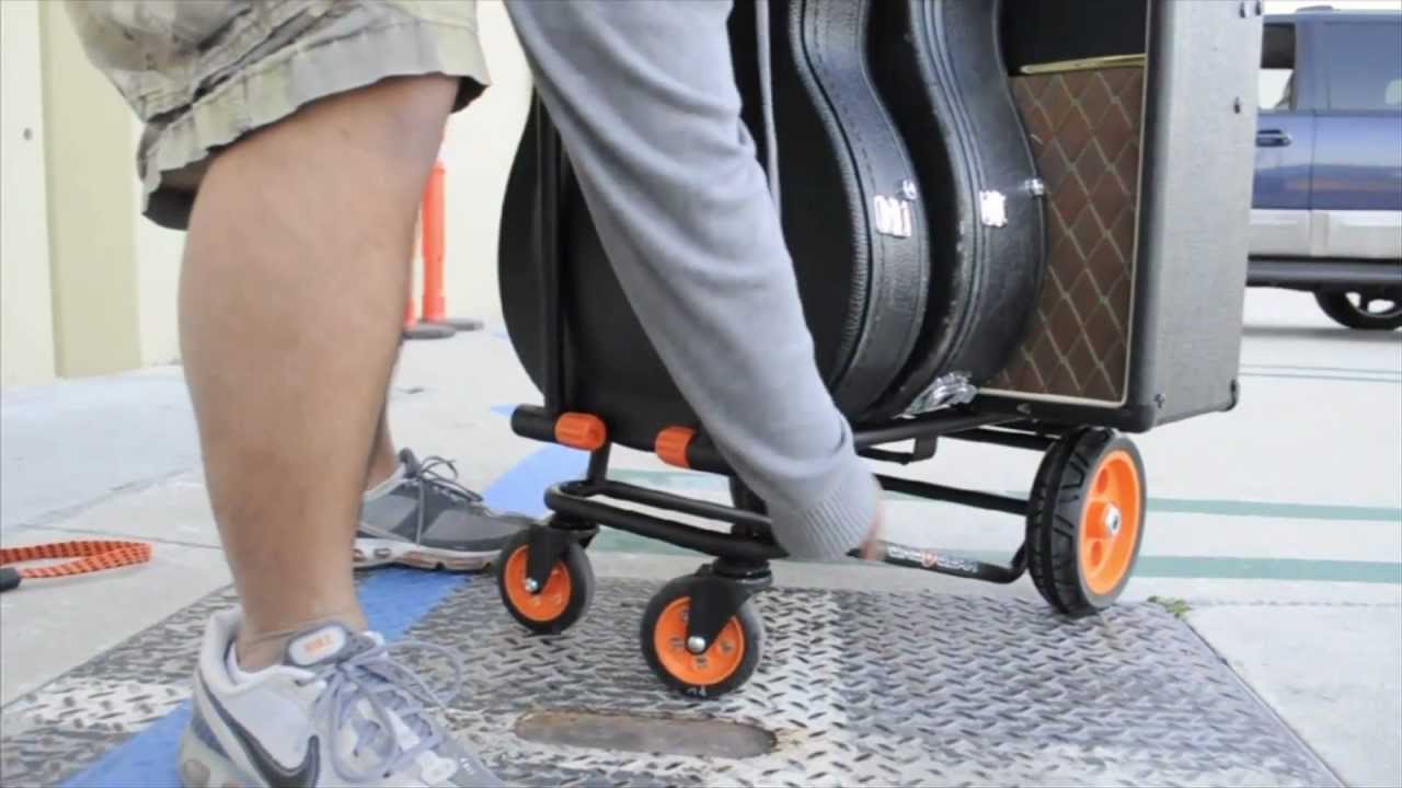 Gruv Gear V-Cart Solo Audio/Musical Instrument Equipment Cart Demo (1 of 2) | Full Compass