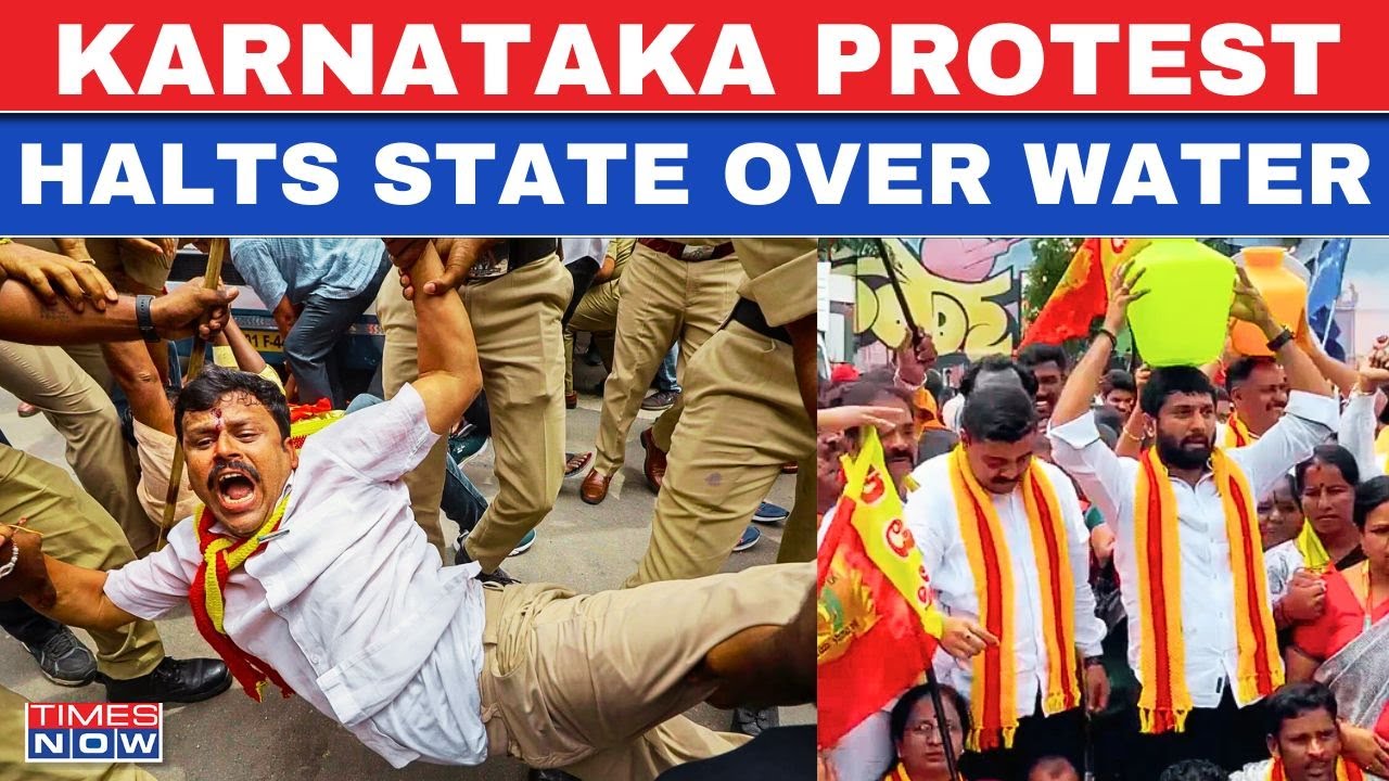 Live News: Pro-Kannada Groups & Farmers Bring Karnataka To Halt In Cauvery River Water Dispute