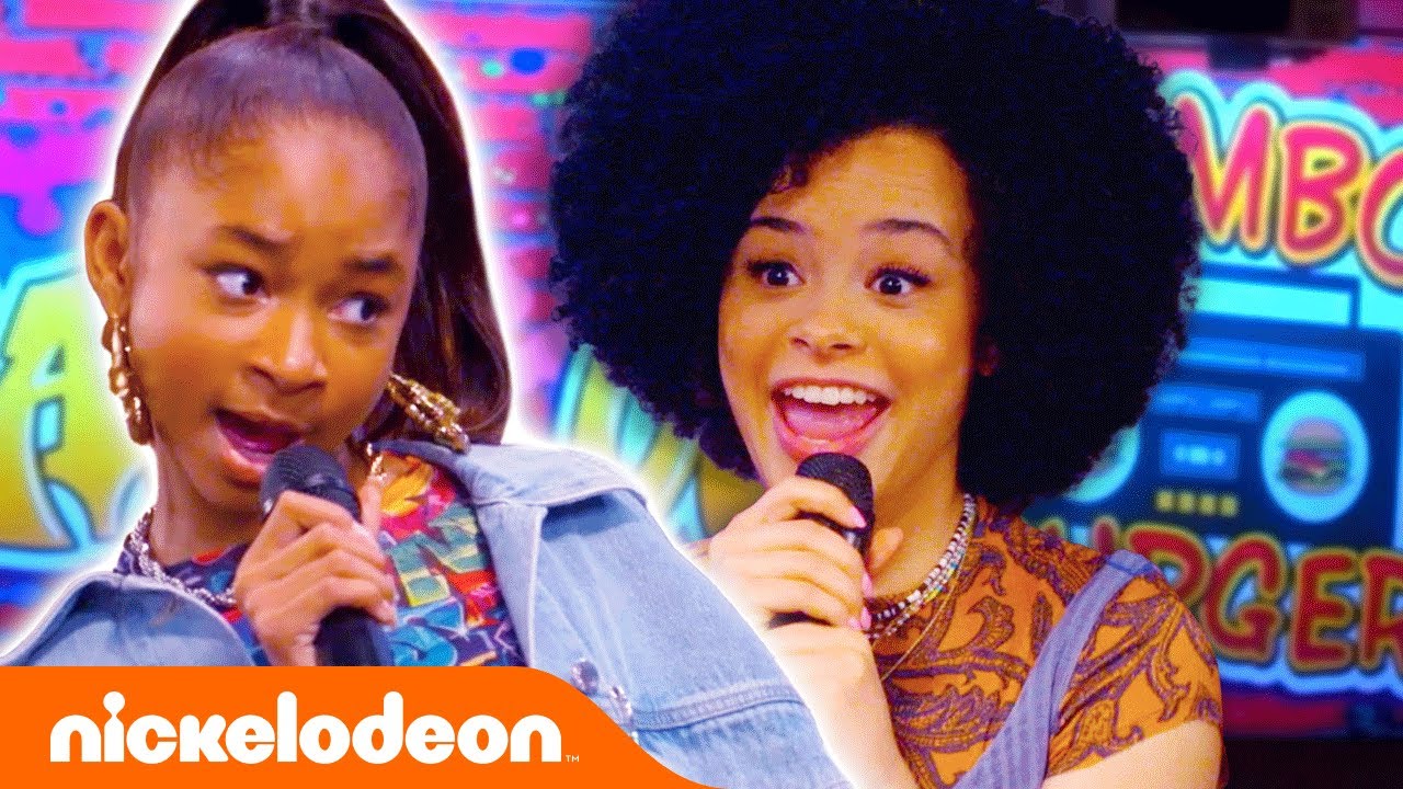 Lay Lay & Sadie Sing NEW BoomBox Burger Theme Song 🍔 | That Girl Lay Lay | Nickelodeon
