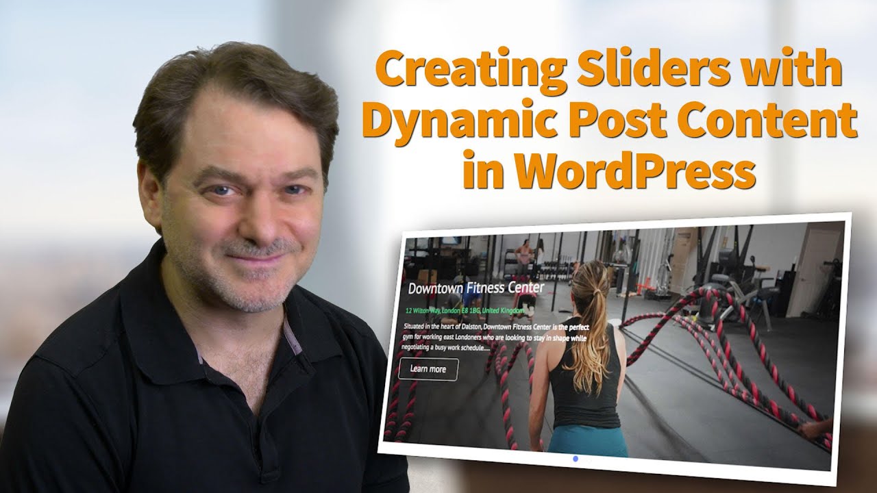 How to create custom sliders for WordPress using Toolset and no coding