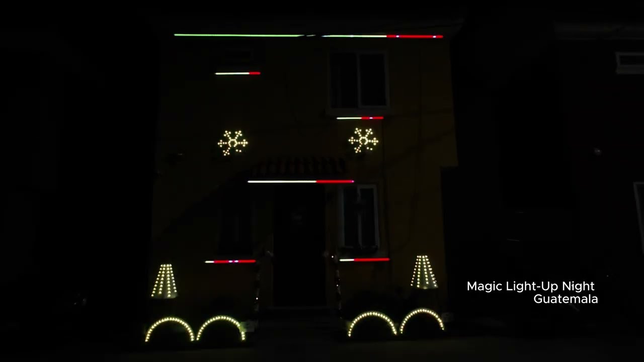 Magic Light Up Night - Blinding Lights