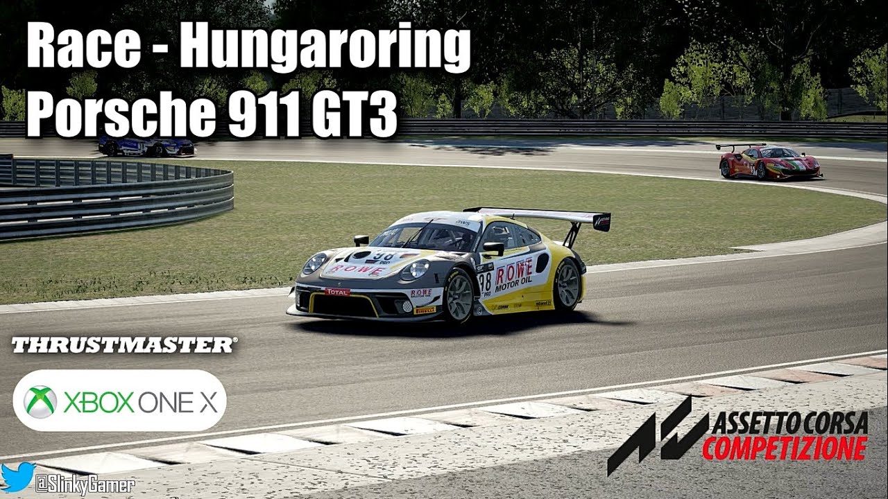 Assetto Corsa Competizione Gameplay - Race Porsche 911 GT3 @ Hungaroring - Xbox One X