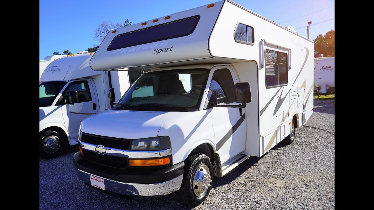 SOLD! 2005 Thor Chateau Sport 23A Small Class C Gas, 42K Miles, Stationary Queen Bed, Only $26,900