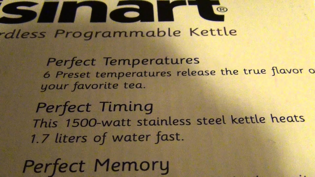 Cuisinart PerfecTemp Electric Kettle Review & Boil Test
