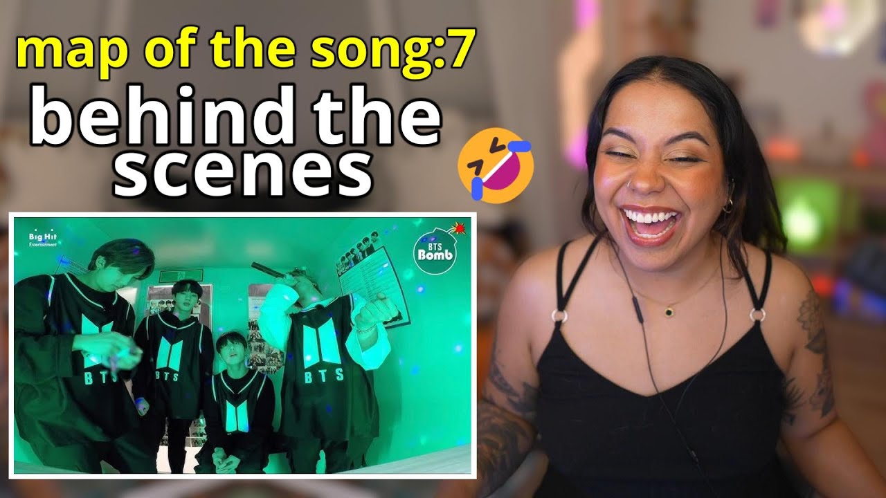[BANGTAN BOMB] 'MAP OF THE SONG : 7' Behind the Scenes REACTION!