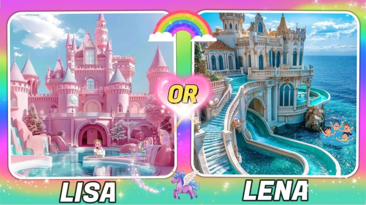 Lisa or Lena 💜❤️️ | #lena #lisa #lisaandlena #lisaorlena #viral #trending