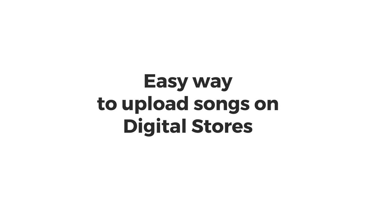 How To Upload Your Music Yourself On All Digital Stores