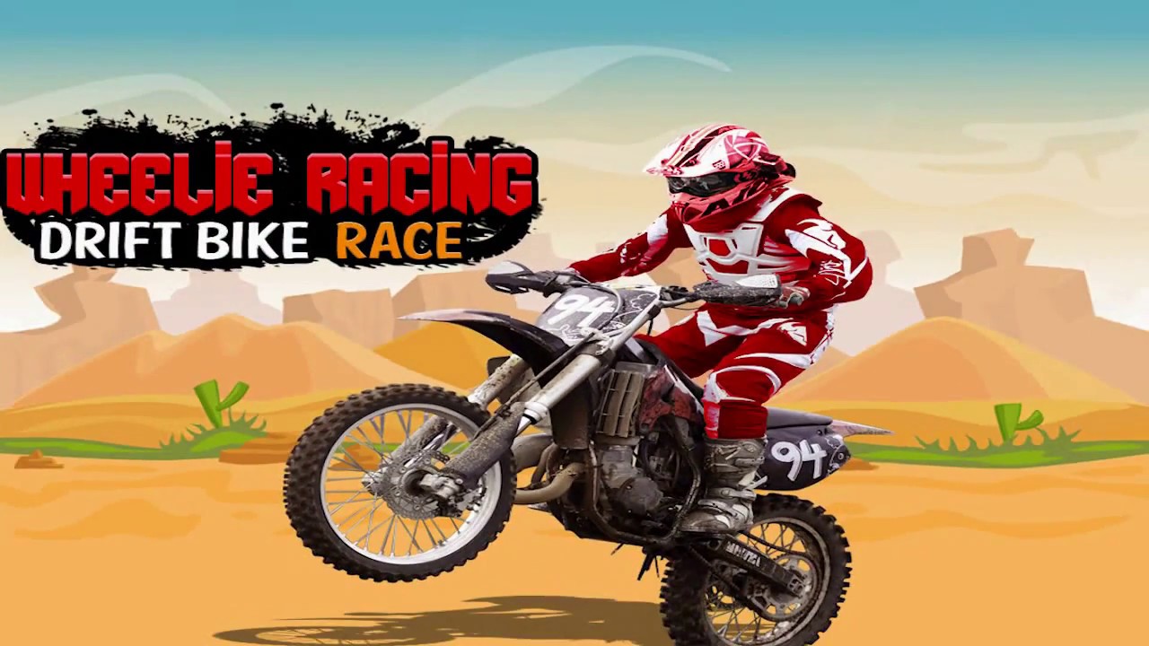 wheelie racing drift bike race  ( Super game Wheelie racing )