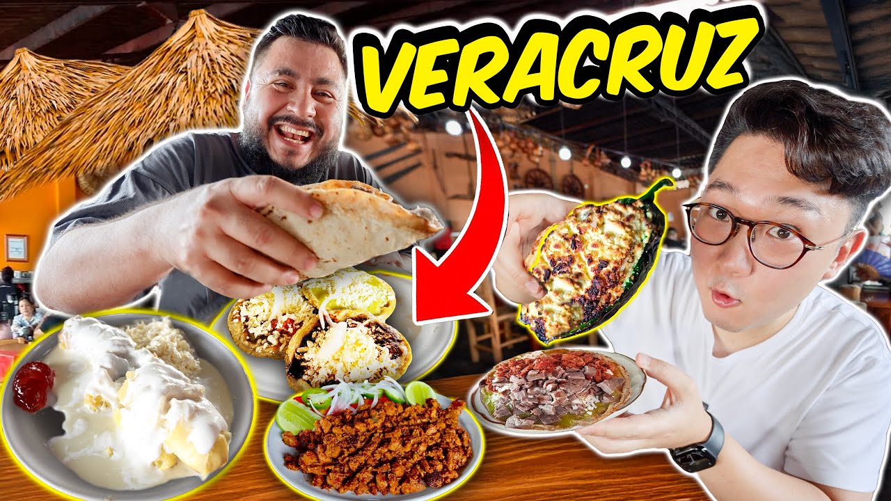 VIAJAMOS A VERACRUZ para COMER AQUÍ