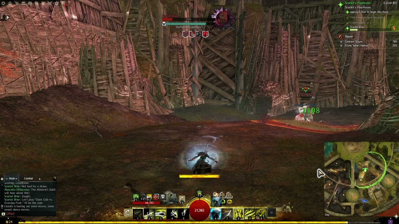GW2 - 304 Clockwork Chaos - Scarlet's Playhouse - Kill Scarlet Briar No Damge