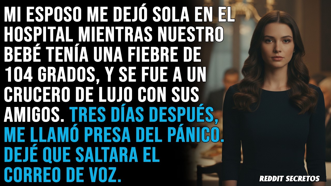 Mi esposo dej&oacute; a nuestro beb&eacute; solo en el hospital para irse a un crucero de lujo.