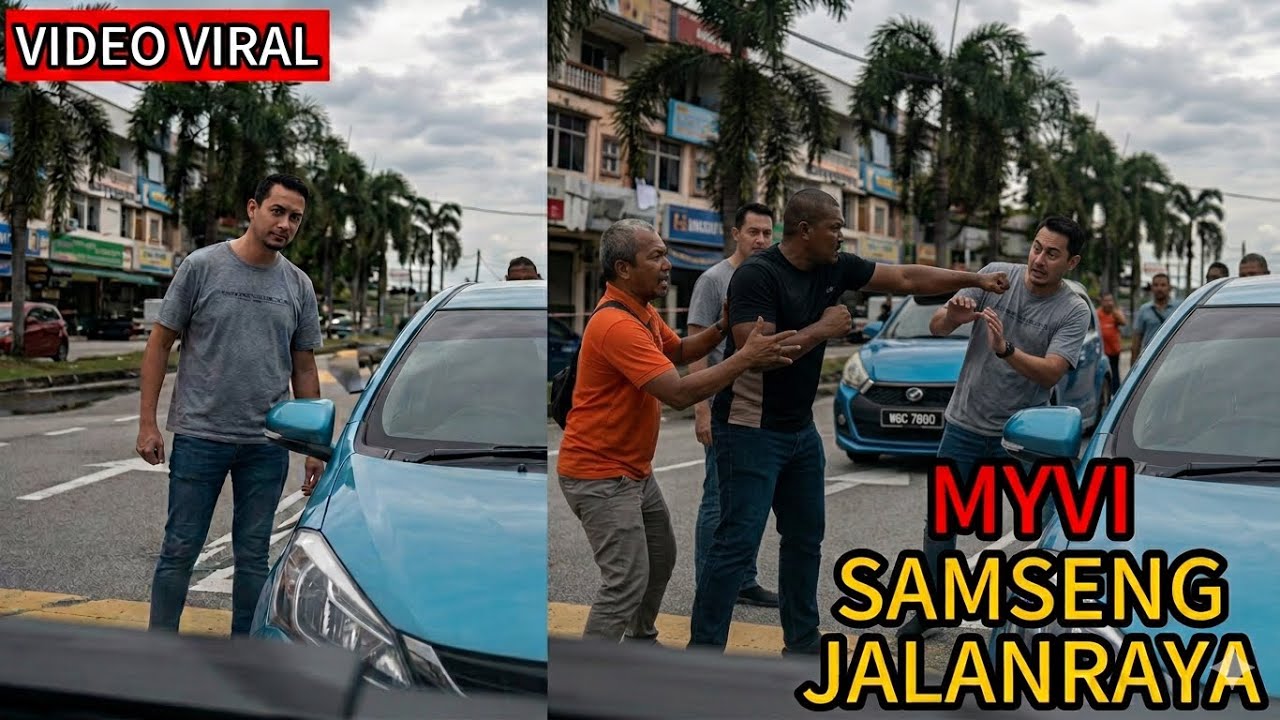 BRADER MYVI TUNJUK S4MSENG,KEJADIAN DI PEKAN NENAS.