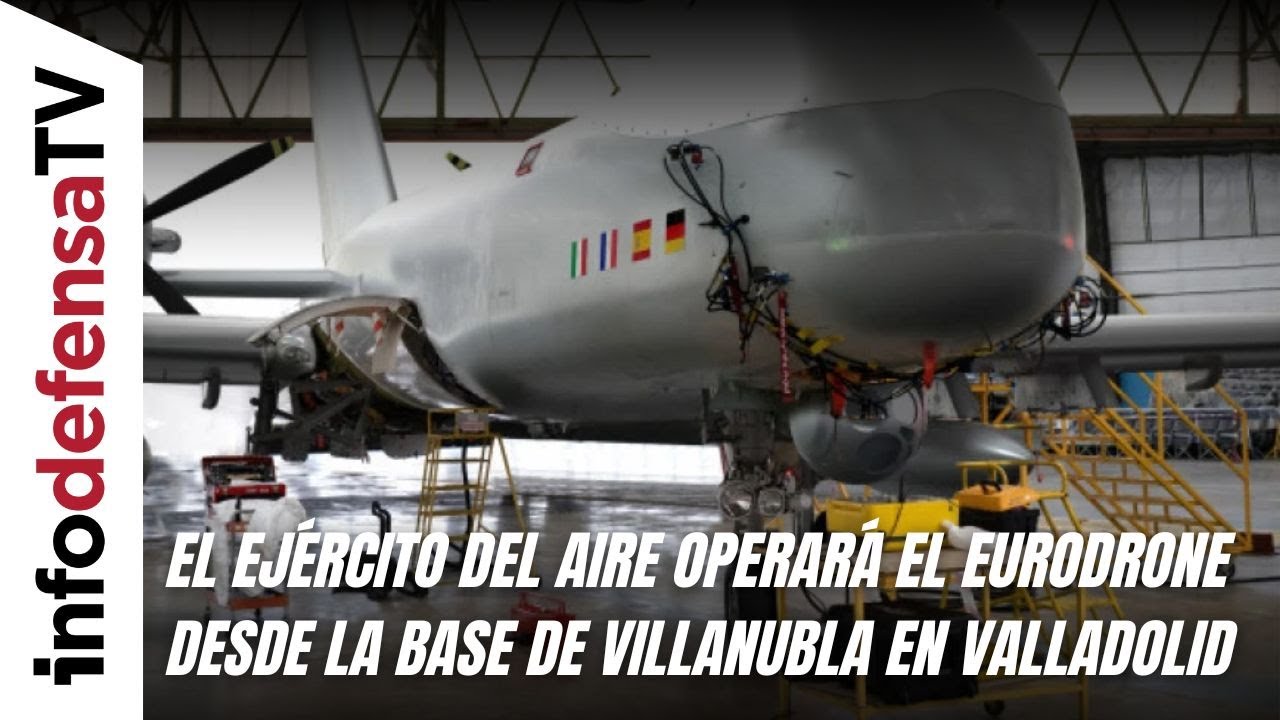 El Ejército del Aire operará el futuro Eurodrone desde la base de Villanubla en Valladolid