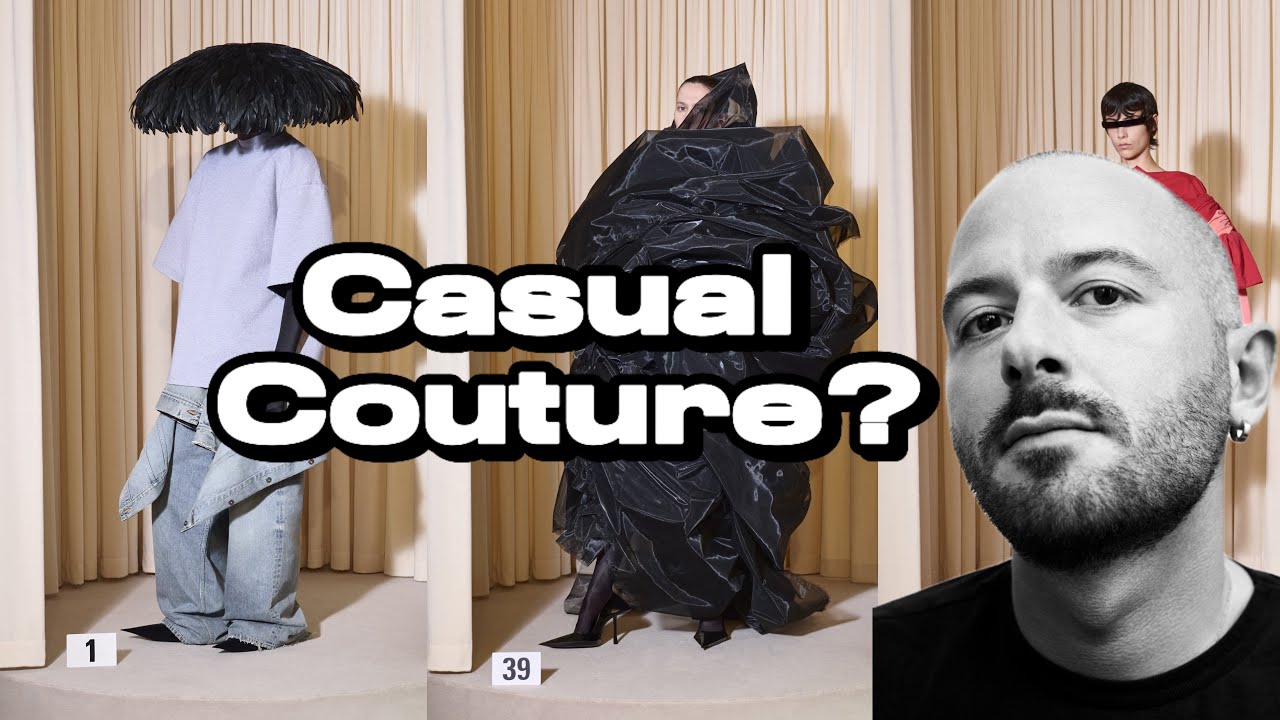 HISTORY REPEATS ITSELF || Balenciaga Fall 2024 Couture Collection Review
