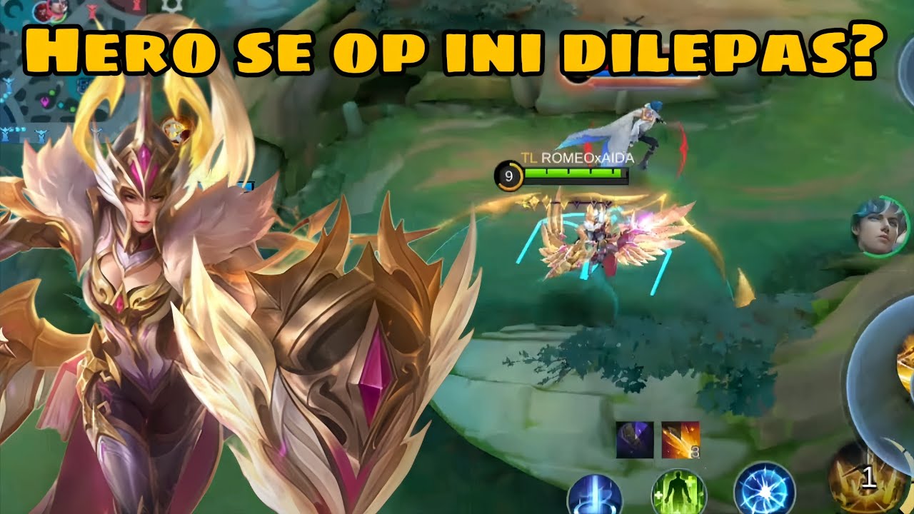 Hero Freya ini dinerf masih aja tetep sakit damagenya | Mobile Legend 