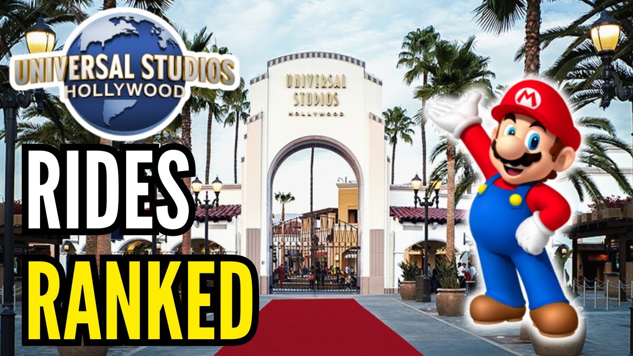 Ranking EVERY RIDE at Universal Studios Hollywood!