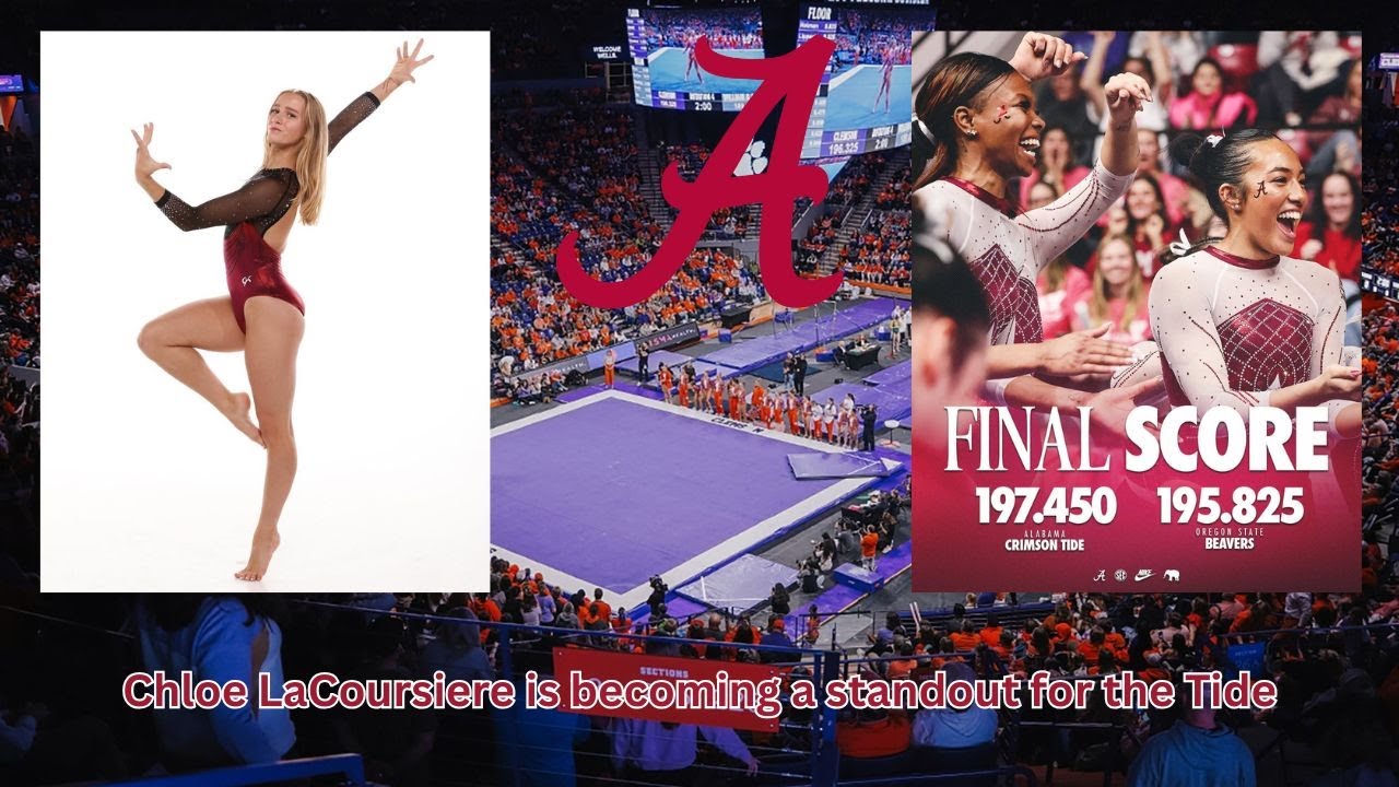Chloe LaCoursiere has become an important piece for Alabama Crimson Tide women's gymnastics