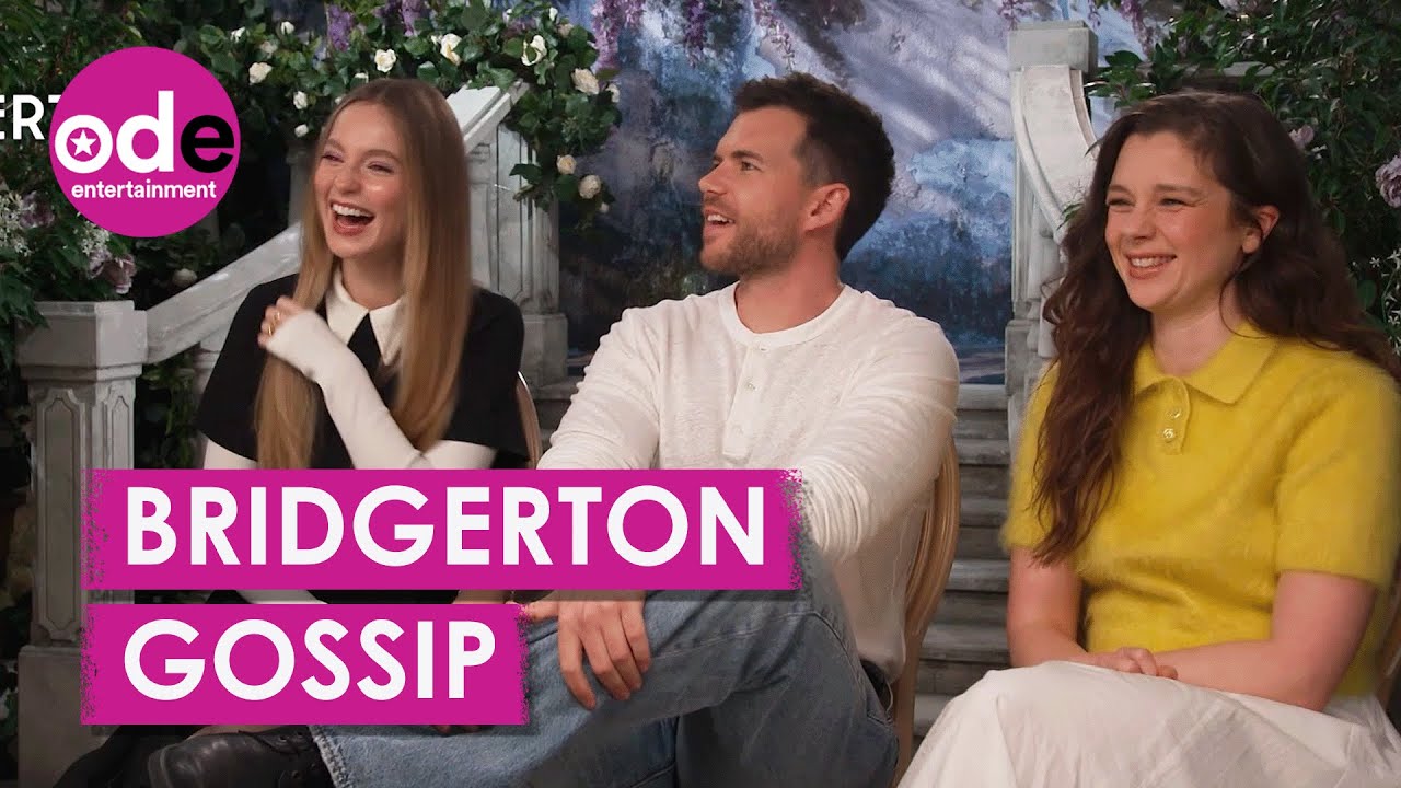 Hannah Dodd, Luke Newton & Claudia Jessie on Pressure, Gossip and Bridgerton Life