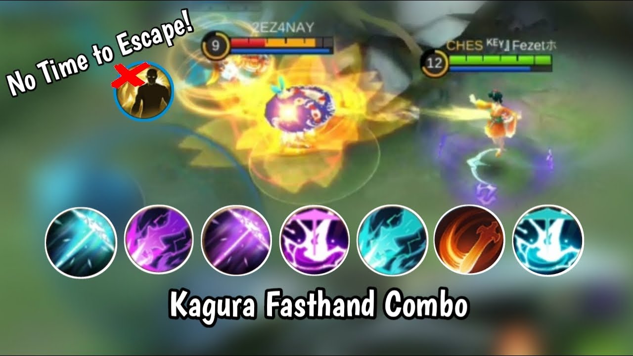 Kagura Execute! Begini Cara Fast Combo Kagura | Kagura Fast Hand Combo | Kagura Mobile Legends
