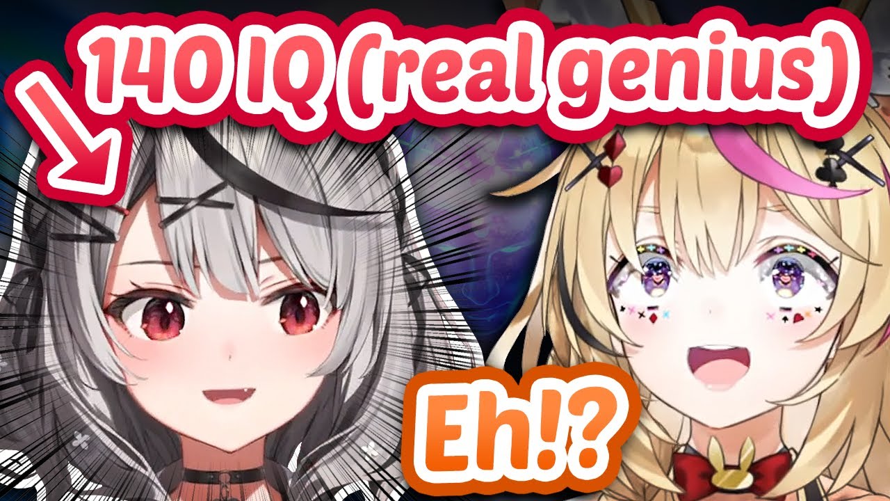 Chloe Reveals She Has An Extremely High IQ (ft. Polka) 【ENG Sub Hololive】