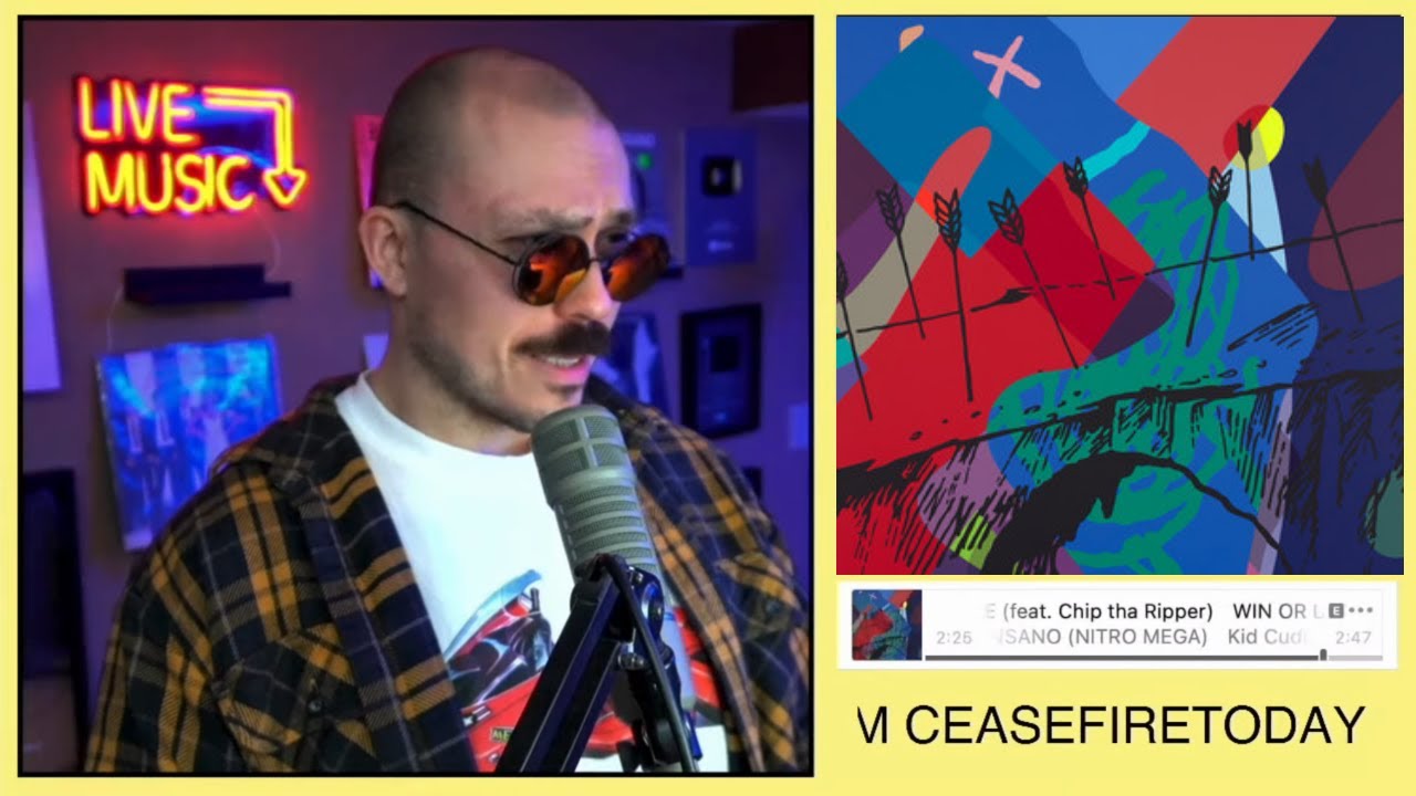 fantano reacts to insano (nitro mega) - kid cudi