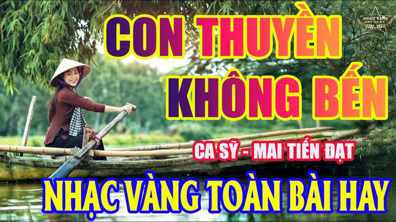 CON THUYỀN KHÔNG BẾN ➤Lk Nhạc Trữ Tình TOÀN BÀI HAY 2026 - NHẠC TÌNH BOLERO HAY NHẤT 30-11
