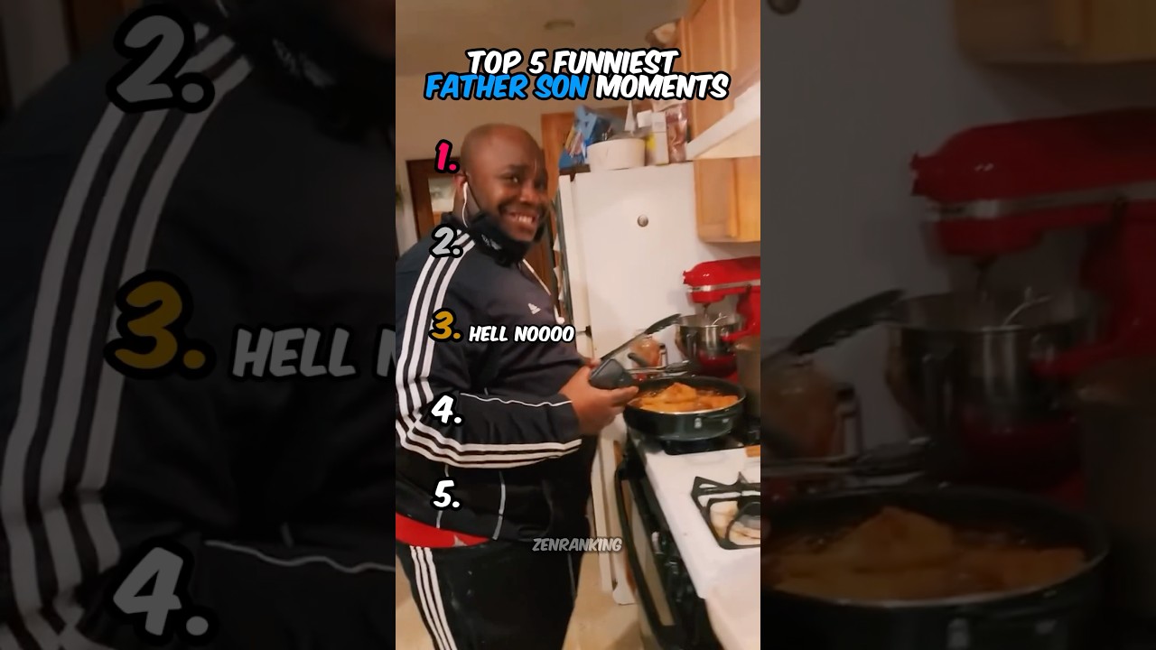 Daddy what you cooking 👨&zwj;🍳🤣 #father #funny #ranking #son #top5 #fyp