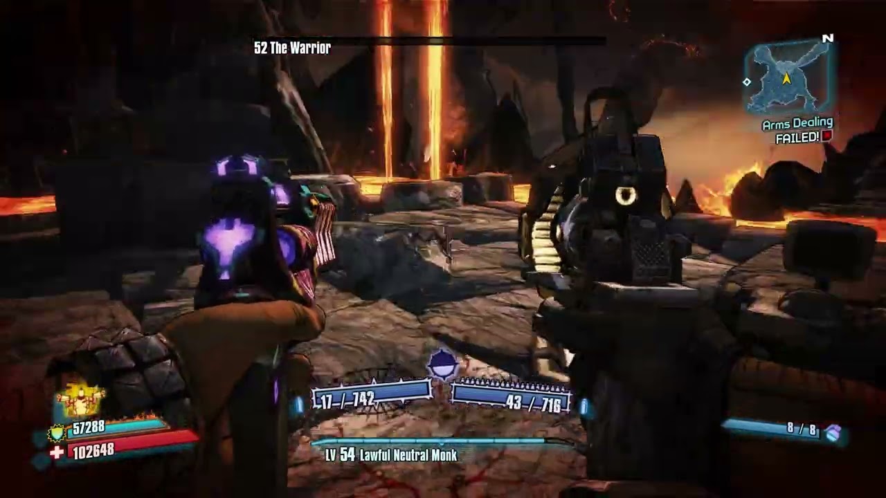 Borderlands 2  - Where to find The Warrior and get  Flakker (Vault Of The Warrior)