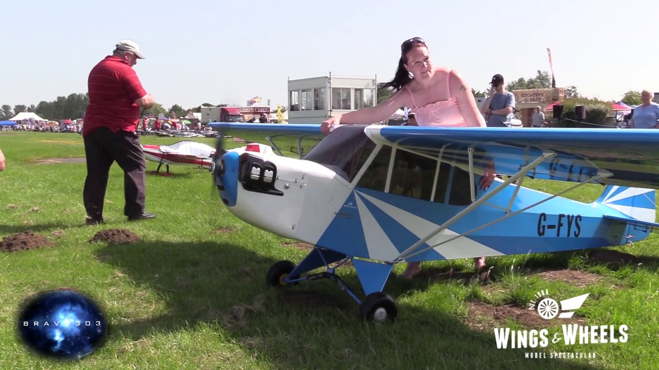 Bill Hempel 50% Clipped Big RC Plane Wing Cub Wings N Wheels 2019