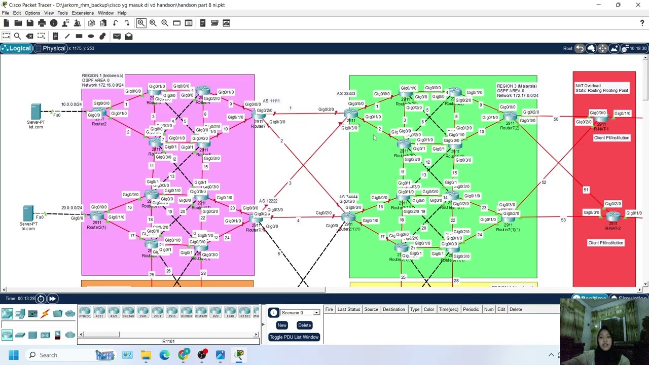 Project Jaringan Komputer 2 || Part 8 (Data Center, Server Farm, Network Access)