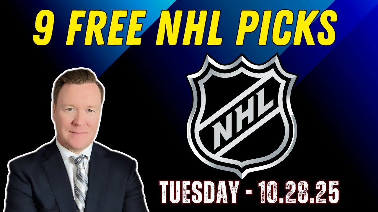 Tuesday 9 NHL Betting Picks l 10/28/25 l Vernon&rsquo;s Best NHL Bets, Expert Picks and Predictions