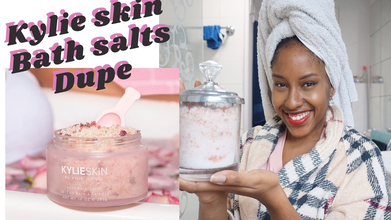 Kylie Skin Rose Bath Salts Dupe | D.I.Y