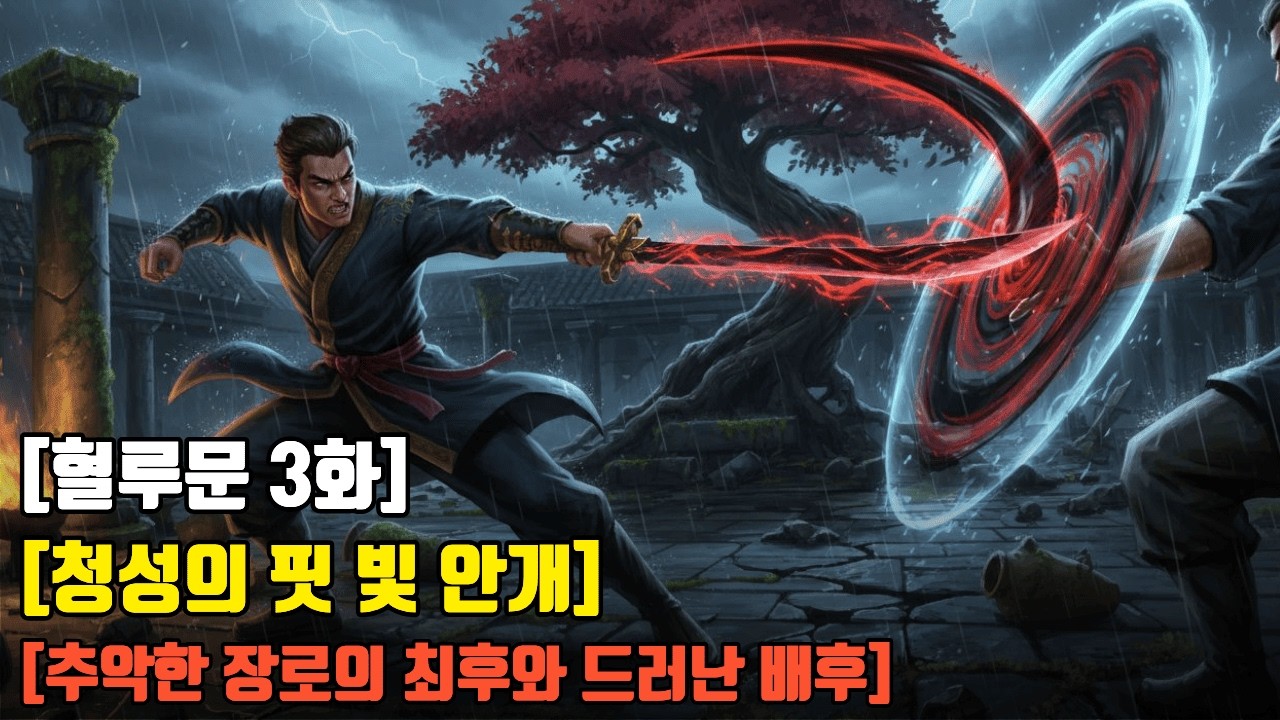 청성파 고수 100명을 10분 만에 도륙한 '혈명신공'의 위력