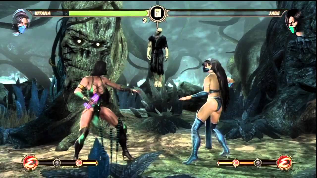 Mortal Kombat 9 - Kitana vs Jade (Story Mode) HD