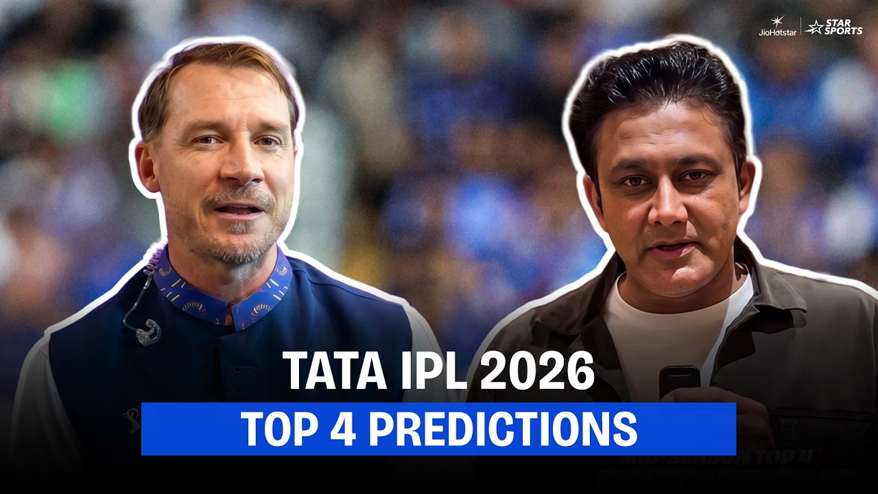 #TATAIPL 2026: Top 4 predictions are out | Dale Steyn, Anil Kumble & more experts pick sides