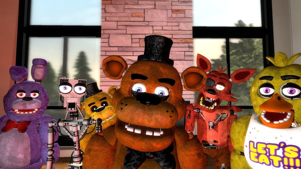 The FNAF House! [Part 1] ~ Gmod FNAF