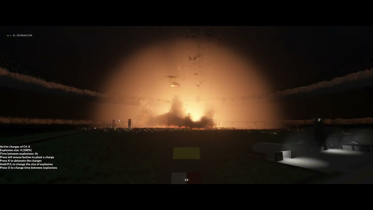 im using a flying tank to destroy a city!