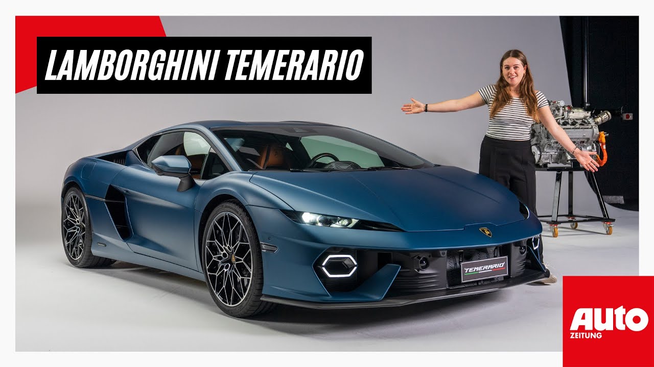 Lamborghini Temerario (2024): V8-Donnerschlag im Huracán-Erbe | AUTO ZEITUNG