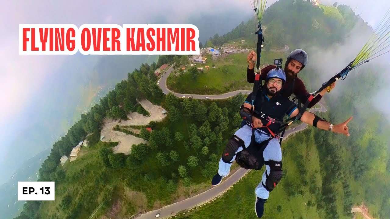 Paragliding in Kashmir | Zindagi Ka Full Maza | Tandem Paragliding | EP-13 | 4K