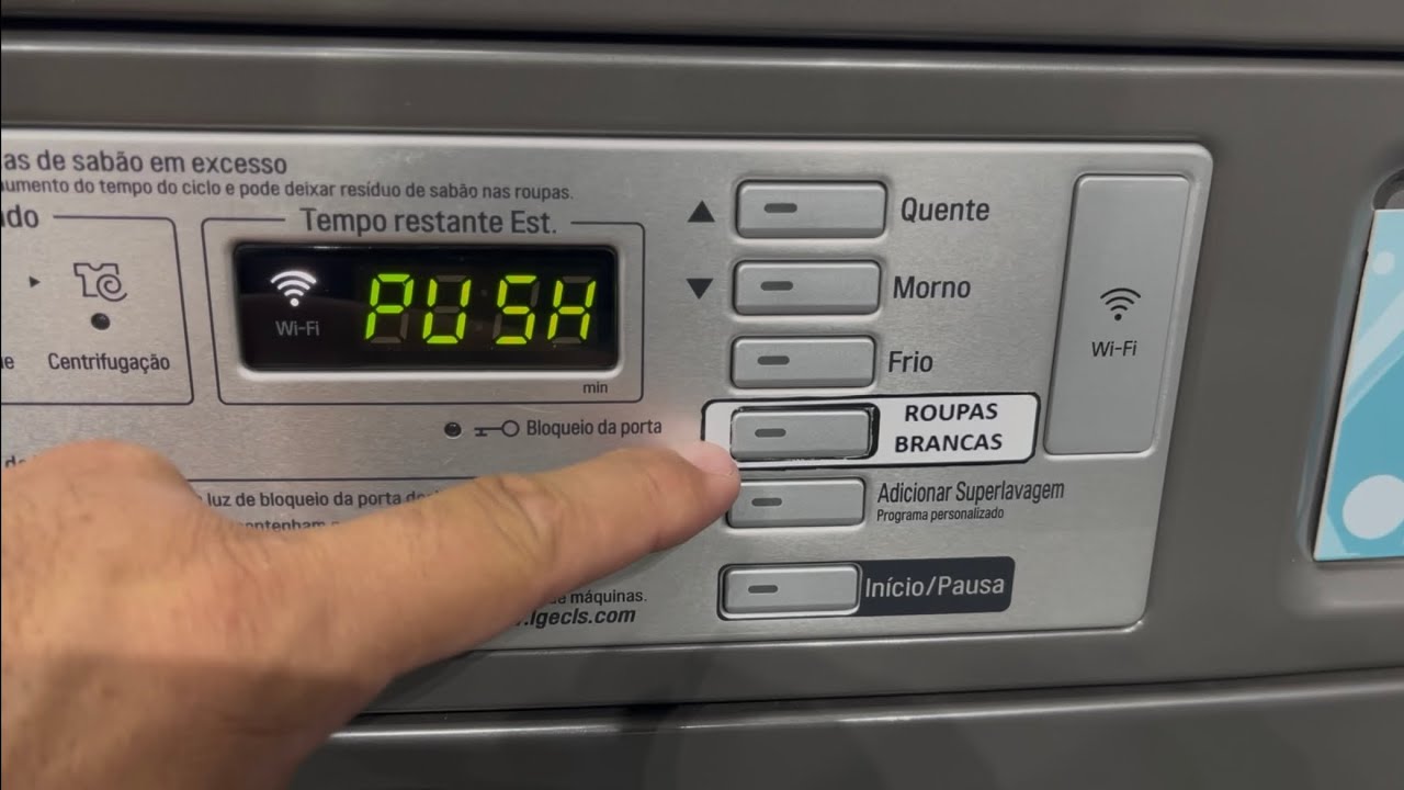 Ciclo para roupas brancas com alvejante sem cloro