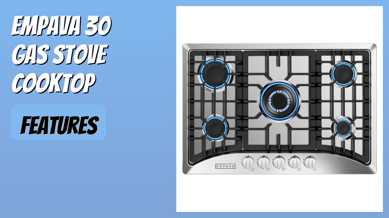 REVIEW (2026): Empava 30 Gas Stove Cooktop. Features