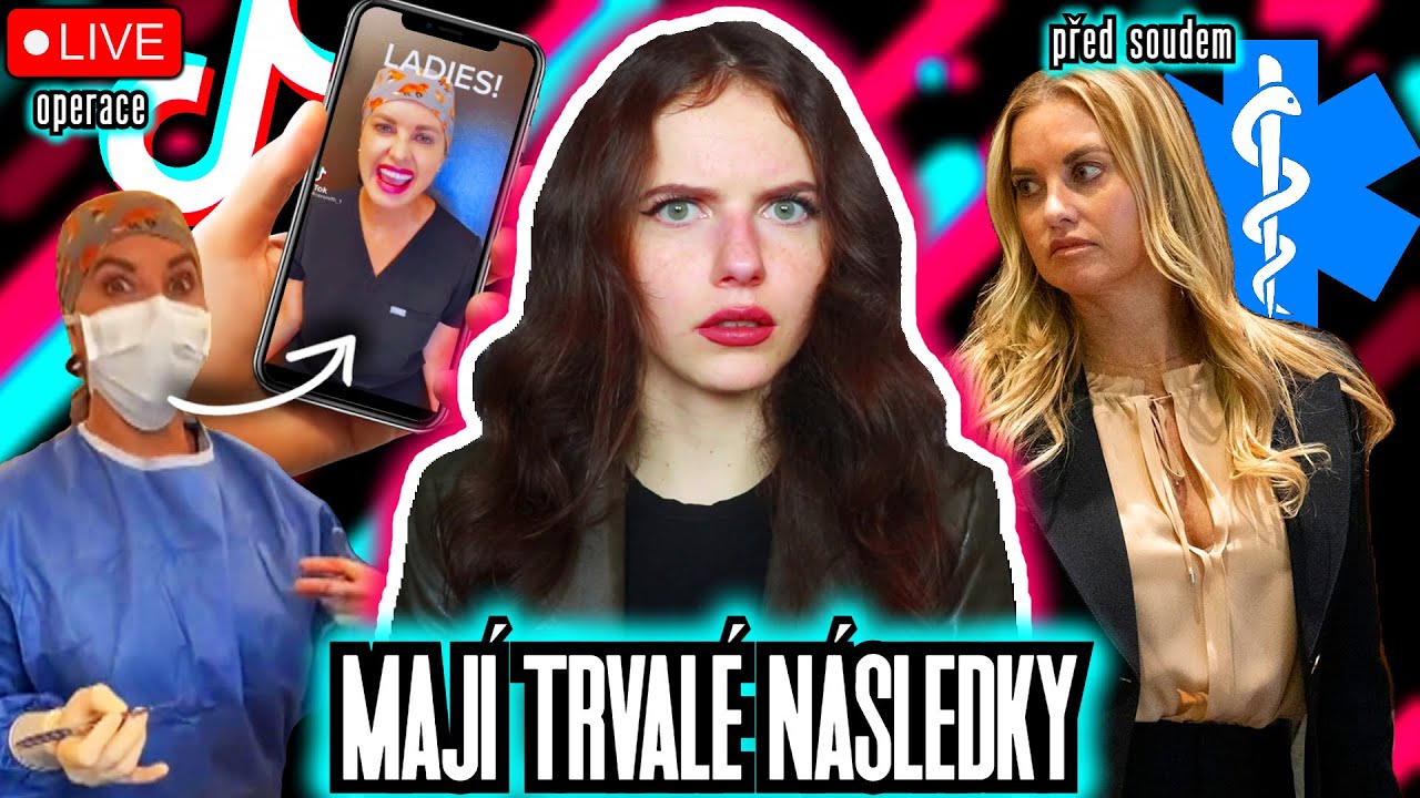 Lékařka z TikToku streamovala operace a přišla o licenci | Just Justýna